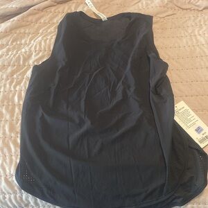Black lulu lemon tank top. Size 12
